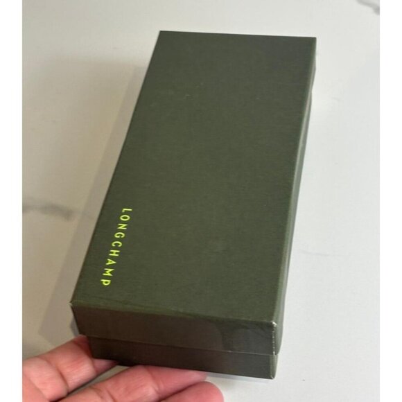 Longchamp Red Horse Key Holder Leather Keychain Bag Charm Accessory New in Box - Picture 7 of 7